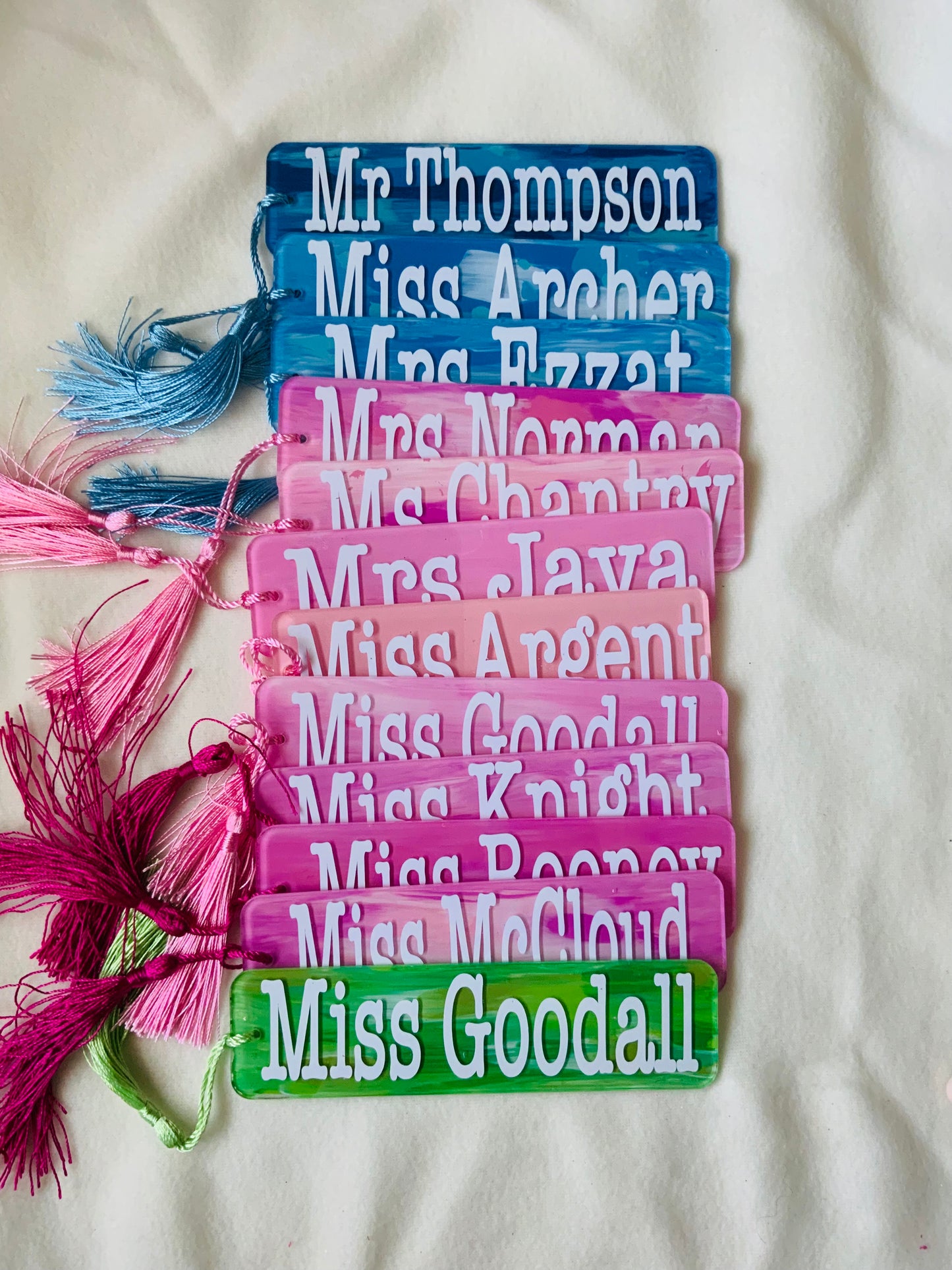 Name Bookmark