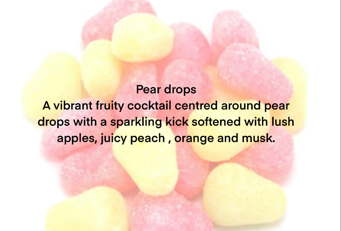 Pear drops